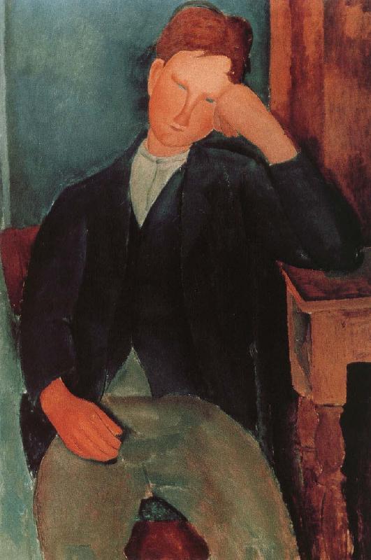 Amedeo Modigliani The Young Apprentice Sweden oil painting art